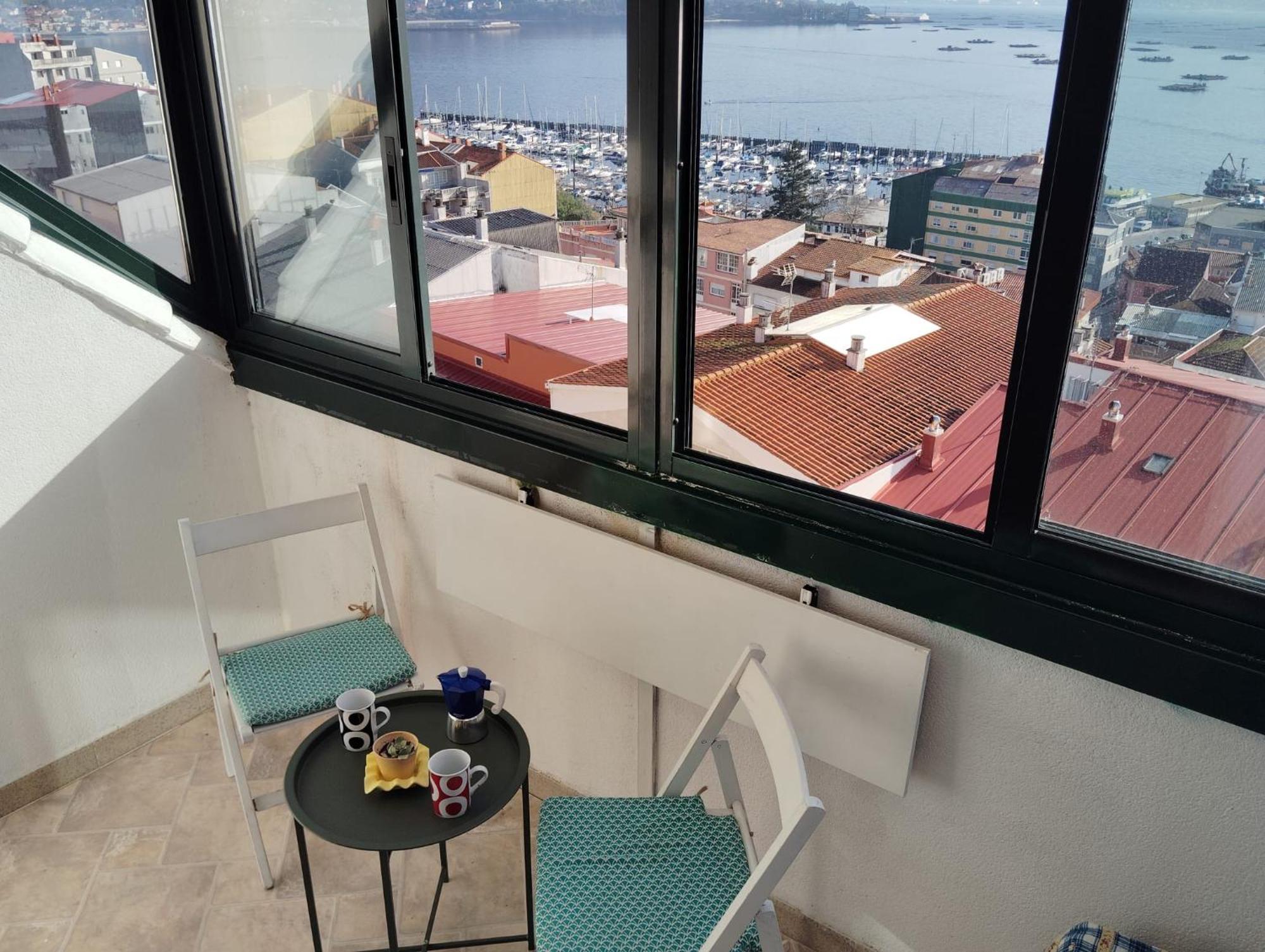 Apartamento Las Gaviotas Leilighet Moaña Eksteriør bilde